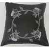 Black Cushion Cover - Tahiti - 18'' x 18''