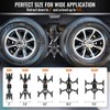 Sulythw X-Shaped Wheel Chocks for Travel Trailer【Allow Drill Adjust】 RV
