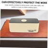 KICHOUSE Cable Organizer Box Cord Storage Management Box for Desk