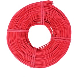 famos Wicker Wicker Material Wicker 2.25 mm Many Colours to Choose From (100 g, Red)