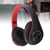 Bluetooth Headset with RGB Light Deep Bass Noise Reduction Comfortable