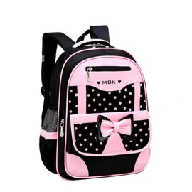 LANSHIYA Princess Bow Girls Backpack Elementary School Bag Kids School Travel Bag