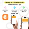 1 x "Review us" on Google NFC Sticker - 3