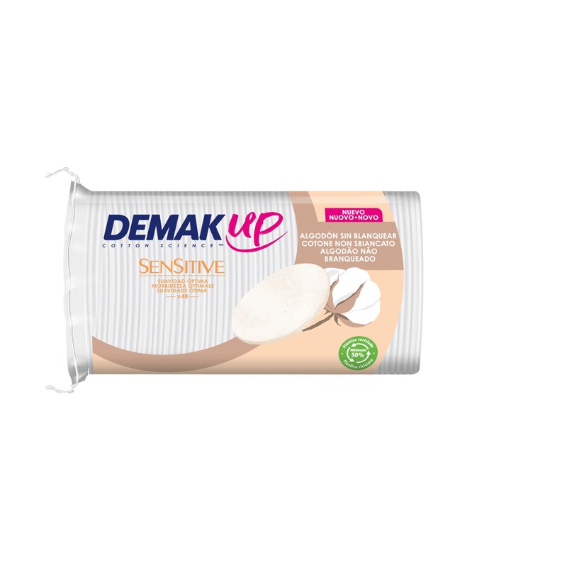 Demak'Up Sensitive Set of Cotton Wool Pad - 48 pads