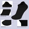 Iseasoo 3 Pairs Non Slip Grip Socks for Men Anti-Skid