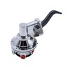 1 PC SHLPDFM Chrome Silver High Volume Mechanical Fuel Pump