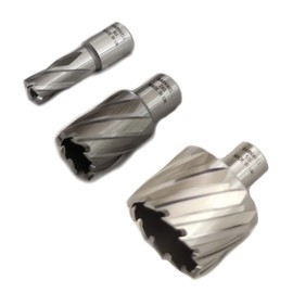 Barnwell Short Annular HSS Broach Hole Bit Cutter For Mag Drill Rotabroach (21mm)