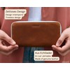 skaard Wallet Woman Parent, brown, Modern