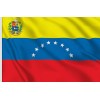Bandera Pais Venezuela 1.5m X 90cm Resistente Exterio Escudo