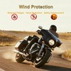 Smoke 9" Motorcycle Wave Windshield Windscreen Compatible for Harley 2014-2023