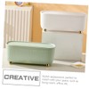 OSALADI Cable Management Box with Lid Stylish Storage for Cords
