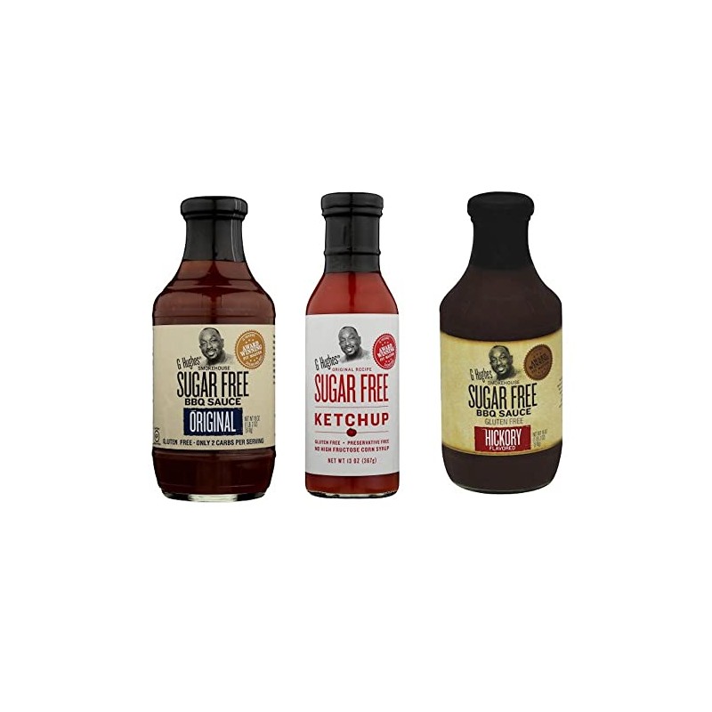 LIMITED EDITION - G Hughes Sugar Free Ketchup 13 oz
