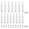 CyeeLife 15pcs Dart Shafts with 20pcs Metal o Rings,5 sets