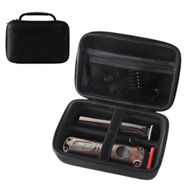 Hard Barber Case, Hair Cutting Clippers Compatible with Ufree for FADEKING for Romanda for Novah for KIKIDO for Wahl Professional Beard Trimmer Grooming Storage Organizer Bag Guard for Travel Razor