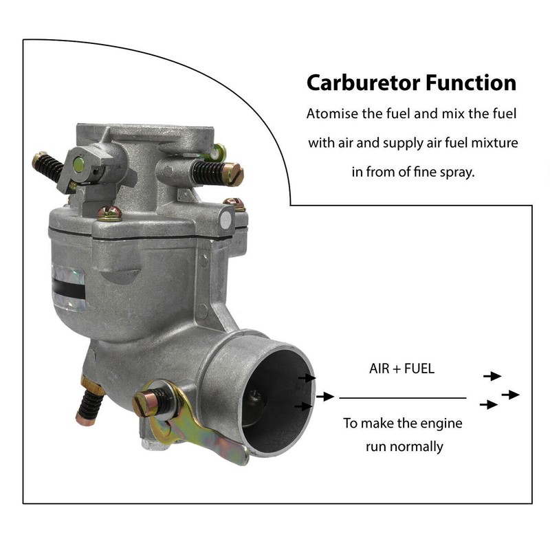Carburetor 390323 Metal Engine Carb Carburetor Assy for 7Hp 8Hp