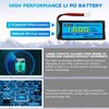 AMZZN 3.7V 1800mAh 30C Lipo Battery with Molex Plug and