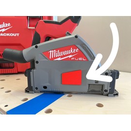ToolCurve Arbor Dust Cover Compatible with Milwaukee M18 Track Saw