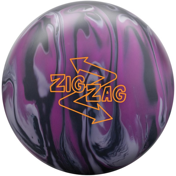 RADICAL Zig Zag Solid Bowling Ball (12, Pounds)