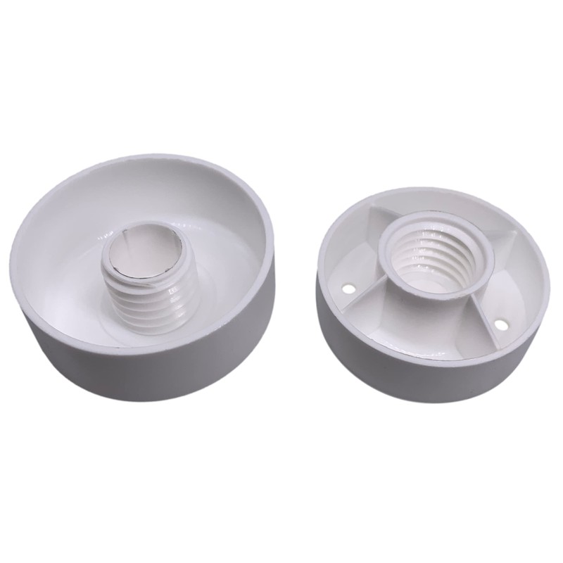 (8 pieces) height-adjustable furniture legs, round, diameter 55 mm, material: