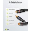 Wentronic Audio Video Cable AVK 308-020 0.2m 1 x RCA
