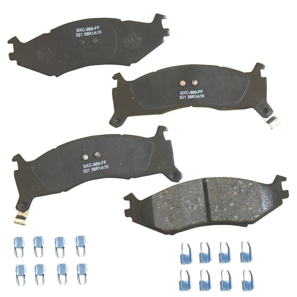 Bendix Bendix Premium SBC521 Ceramic Front Brake Pads for Select
