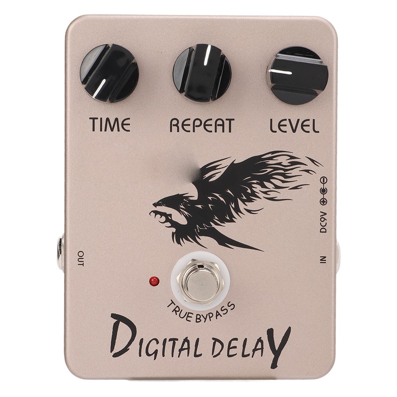 Digital Delay Effect Pedal Electric Guitar Pedals with True Bypass