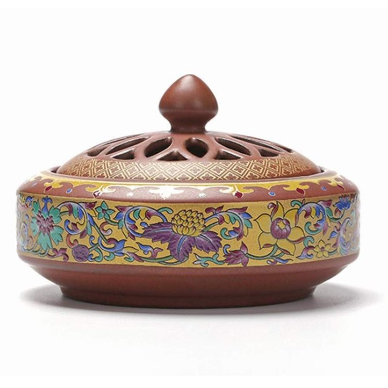 Incense Burner Aroma Incense Incense Holder Ceramic Set Tabletop Interior