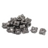 sourcingmap® M6 x 1mm Pitch Carbon Steel Metric Square Weld