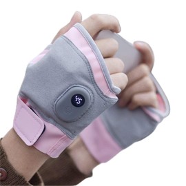 Electric Fingerless Heating Writing Gloves for Students,Heated Gloves Fingerless for Women Man Rechargeable Wireless Fingerless Heated Gloves for Winter Cold Weather