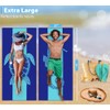 2 Pack Microfiber Lightweight Beach Towel 71"x32" Oversized Extra Large