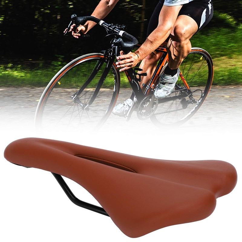 CHICIRIS Road Bike Saddle, Universal Ordinary Hollow Bicycle Saddle Mountain