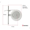 BAUHELD® Roller Shutter Belt Winder Flush-Mounted [Made in Germany] -