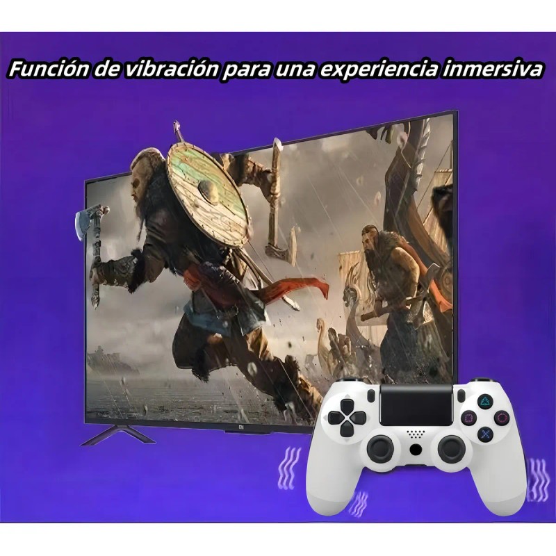 Control Inalámbrico Compatible Psp 4 Play Station 1p Blanco
