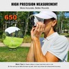VEVOR Golf Rangefinder, 650 Yards Laser Golfing Hunting Range Finder,