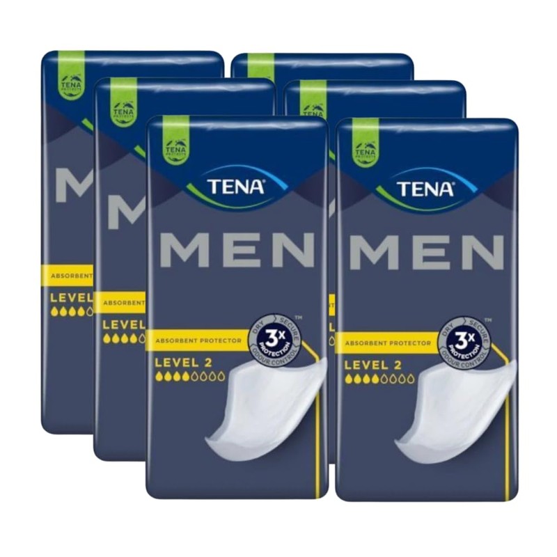 TENA MEN Level 2 Standard (Basic Variant) Economy Pack (6