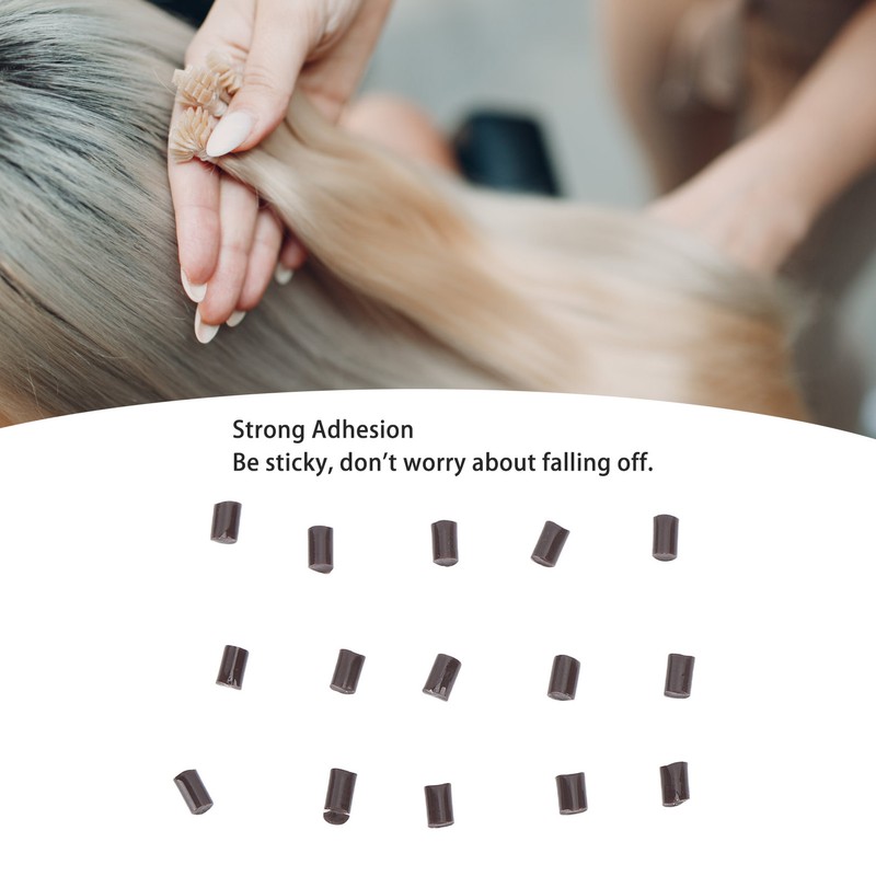 Keratin Glue 100g Granule Hair Extension Brown Fusion Italian Rebond