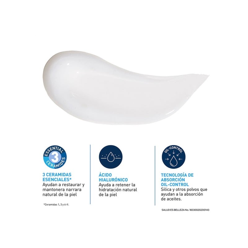 Gel-Crema Hidratante CeraVe para piel Grasa 53 ml