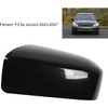 Keenso Cubierta Protectora para Espejo Lateral, Protector de Carro Negro