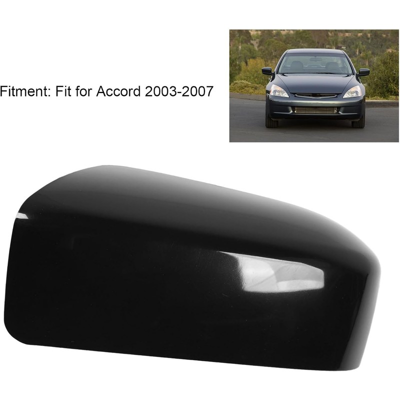 Keenso Cubierta Protectora para Espejo Lateral, Protector de Carro Negro