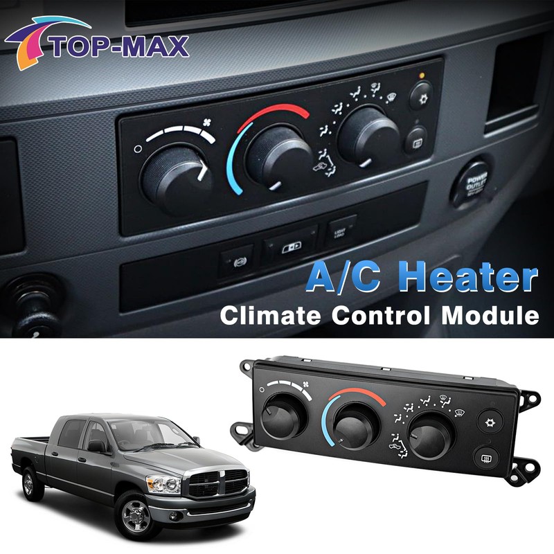 TOP-MAX A/C Heater Climate Control Panel Compatible with 2006-2008 Dodge