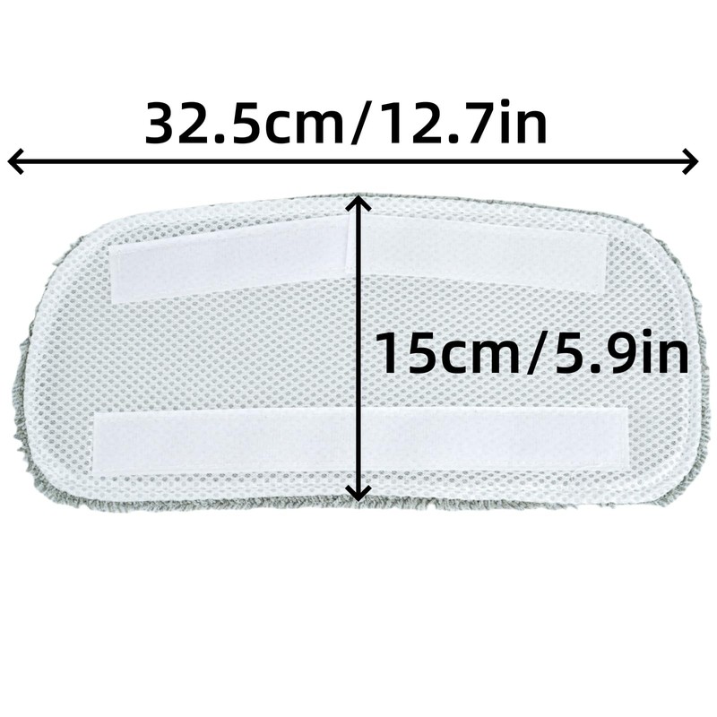 KAiSnova Steam Mop Replacement Pads Compatible with GorFanty GF-6610B/GF-6610, Washable