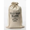 Large Cowboy Money Bag Swag Wild West Western Bank Robber