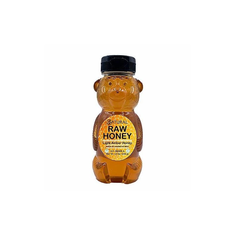 Zatural Honey Raw Fresh Air Idaho Grade A Light Amber