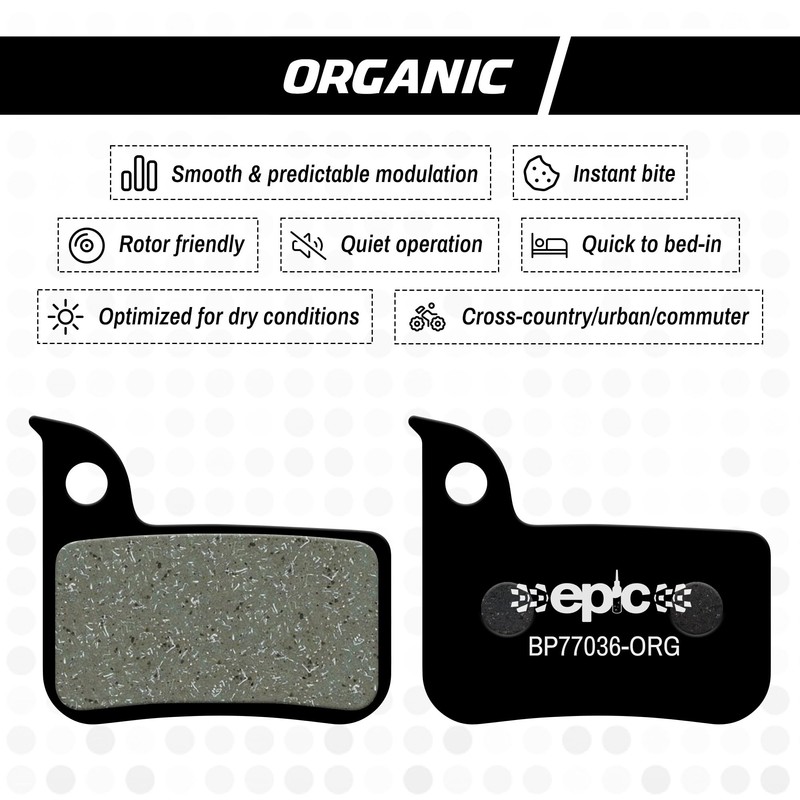 epic Disc Brake Pads for SRAM Red, Apex, Rival, Force