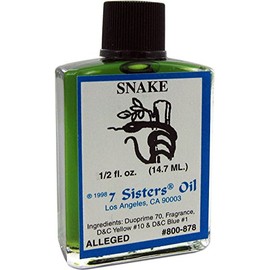 7 Sisters Of New Orleans Perfumed Anointing Oil - SNAKE 1/2oz