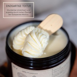 YIMUKA 1kg YIMUKA 100% Reine Nilotica Sheabutter: Perfekte Handcreme, Tattoo Creme & Lippenpflege, Sheabutter Bio f??r Kosmetik, Unraffiniert & Kaltgepresst, Vitamin E