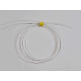 Heat Shrink Tube, 0.04 inch (1 mm), Inner Diameter 0.04 inch (1 mm), Clean Without Printing ☆ Shrink Tubing, Insulation Tube, Waterproof, High Flame Retardant, Shrink Tubing (3.3 ft (1 m), Clear