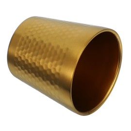 Baluue Men's Shave Bowl 304 Stainless Steel Reusable Stylish Appearance Shaving Supplies Shave Cup Gold