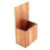 Wooden Takeaway Menu Holder 125X75X235mm Catering Restaurant Tableware
