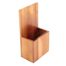 Wooden Takeaway Menu Holder 125X75X235mm Catering Restaurant Tableware
